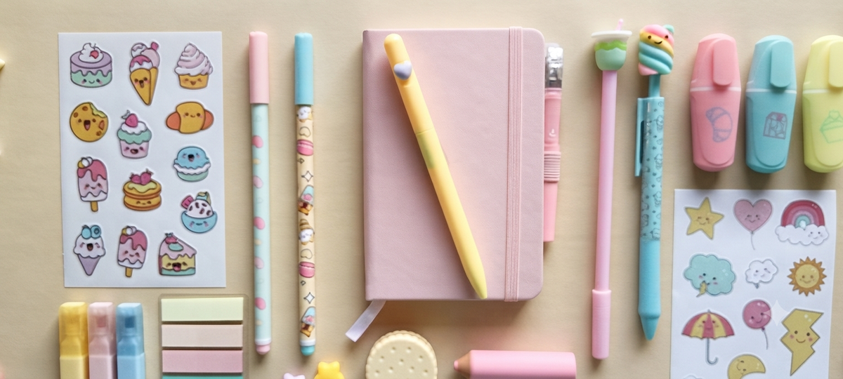 Mini Kit di Cancelleria Kawaii 🌸✨