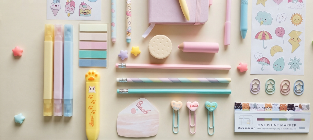 Mini Kit di Cancelleria Kawaii 🌸✨
